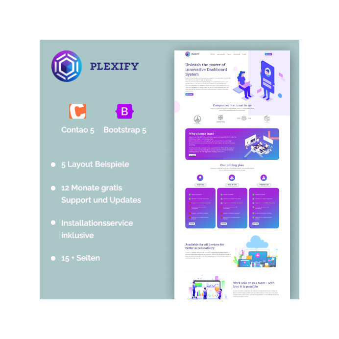 Bootstrap Plexify